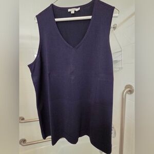 Chico's Dark Blue Knit Top
